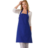 TOSHE kitchen apron waterdrop resistant with pockets for cooking.