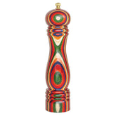 Totally Bamboo Baltique Marrakesh pepper grinder in vibrant colors for stylish kitchen prep.
