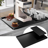 Tottist premium dish drying mat with removable coffee bar mat for organized kitchen prep