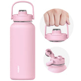 Tourit 32 oz insulated bottle for all-day hydration on hikes.