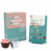 TOVLA JR. First dessert box cards guide kids with bright visuals for easy baking steps.
