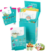 TOVLA JR My First Recipe Box with visual guides supports independent kid-friendly cooking.