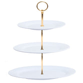 TP 3-Tier melamine cake stand base shows sturdy construction for reliable serving.