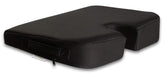 TravelMate cushion front view showing ergonomic contour for long drives and desk work