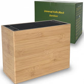 TREELLA XXL Detachable Knife Block base view showing easy-clean access.