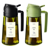 TrendPlain original olive oil dispenser bottle for precise pouring and spraying in daily cooking