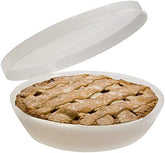 Trenton Gifts universal pie container with secure seal for transport.
