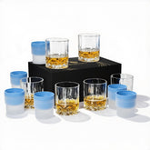 Triplorare whiskey glasses set6 showing crystal clarity and balanced design for tasting