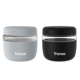 Tronco 24oz glass storage container with lid for fresh meal prep and on-the-go convenience.