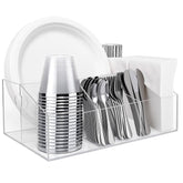 Truxwal acrylic plate organizer shows crystal clear storage for neat plates