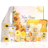 TsunNee sunflower throw blanket shown for cozy evenings and self-care moments