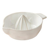 Tuioyoc ceramic lemon juicer reamer centers citrus for easy extraction.