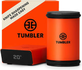 TUMBLER Pro rolling sharpener with removable disc system for precise edge maintenance.