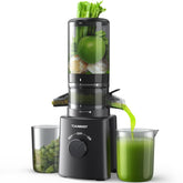 TUUMIIST juicer with 4.6 inch feed chute enabling whole-fruit juicing