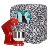 TUYUU Kitchen Aid Mixer Cover in Paisley on counter protects against dust