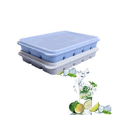 Tvmania 2-pack ice tray with lids for fresh, organized freezing.