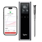 Typhur Sync One base with bright LCD display for easy grilling readings