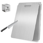 Ufolbol Katuchef titanium cutting board front for vegetables, ideal for fresh produce prep