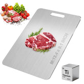 Ufolbol Katuchef titanium cutting board front view, dual surface for fruits and vegetables