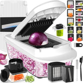 Ukeetap 12-blade chopper assembly for efficient veggie prep