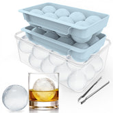 Unigul large ice ball mold with 8 spheres for slow-melting cocktails.