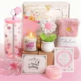 Unipinkart rose glass cup 16oz for stylish daily beverages.