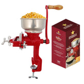 Universal Estrella cast iron manual crank grinder on display for durable at-home milling.