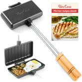 Uno Casa XL Pie Iron for rugged campfire cooking and toasted pies.