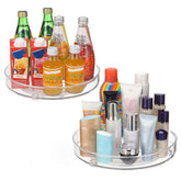 URALFA Lazy Susan cabinet turntable 10.5-inch enables easy corner cabinet access.
