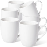 Urbanstrive 16oz coffee mugs set of 6, durable stoneware for everyday use.