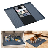URMONA under-sink mat 22x22 protecting cabinets from spills and leaks.