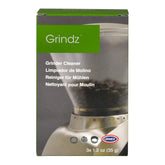 Urnex Grindz professional cleaning tablets packaging for easy grinder maintenance.