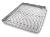 USA Pan 1607CR extra-large sheet pan, ideal for large batches with even baking.