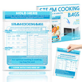 USEAMIE microwave steam bags for vegetables preserve texture and flavor