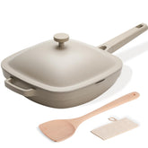 USELUCK Pix Pan with lid showing versatile cooking surface for family meals