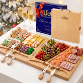 UTCG Charcuterie Board folding design for compact storage and stylish entertaining.