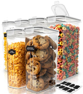 Utopia Kitchen cereal container 4L with airtight seal keeps breakfast cereals fresh