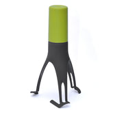 Uutensil Stirr olive-green body enables hands-free stirring in pots