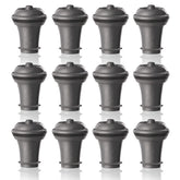 Vacu Vin wine saver set of 12 stoppers keeps opened wine fresh longer.
