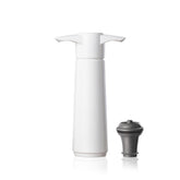 Vacuvin Original Wine Saver pump demonstrates an airtight seal to preserve wine freshness.