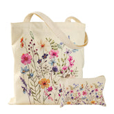 VADOO Canvas Tote Bag with zipper main compartment keeps essentials secure during travel