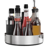 VAEHOLD Lazy Susan turntable displaying a spice rack for easy reach.