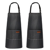 VALOME 2-pack kitchen apron with dual pocket for easy access to tools.