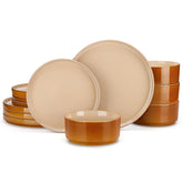 Vancasso Onion 10-inch dinner plates for everyday meals and stylish presentation.