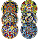 Vancasso SIMI plates with vibrant bohemian design for lively meals