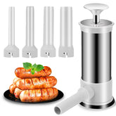 VANEME sausage stuffer with four tubes for versatile link production