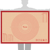 VCHOMY 36x24 pastry mat for rolling dough and wide workspace