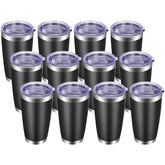 VEGOND 20oz tumbler with lid and straw for on-the-go beverages