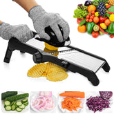 VEKAYA Mandoline Slicer blades deliver precise, even cuts for perfect vegetables