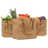 VeraMia canvas grocery bag with dual handles for easy everyday carrying